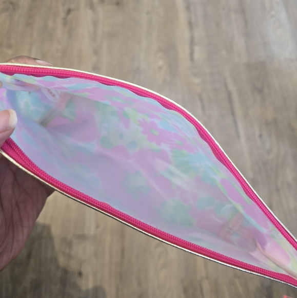 COPY - Lilly Pulitzer Floral Cosmetic Bag - Picture 3 of 4